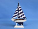 Wooden Pacific Sailer Model Sailboat Decoration