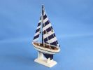 Wooden Pacific Sailer Model Sailboat Decoration