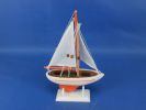 Wooden Pacific Sailer Model Sailboat Decoration