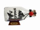 Calico Jack's The William Model Pirate Ship in a Glass Bottle