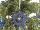 Decorative Ship Wheel With Seashell Christmas Tree Ornament