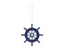 Decorative Ship Wheel With Seashell Christmas Tree Ornament