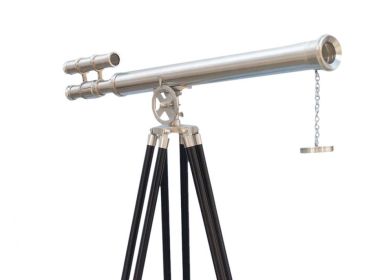 Floor Standing Griffith Astro Telescope 65" (Finish: Brushed Nickel)