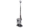 Cast Iron Giraffe Extra Toilet Paper Stand 19"