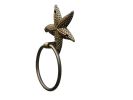 Metal Starfish Towel Holder 9"