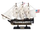 Wooden USS Constitution Tall Model Ship