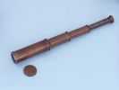 Deluxe Class Captains Spyglass Telescope 15" with Rosewood Box