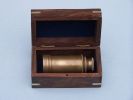 Deluxe Class Scout's Spyglass Telescope 7" with Rosewood Box