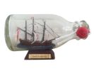 Santa Maria Model Ship in a Glass Bottle