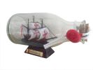 Santa Maria Model Ship in a Glass Bottle