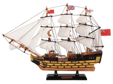 Wooden HMS Victory Tall Model Ship (size: 15" Limited)