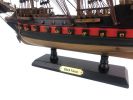 Wooden Captain Kidd's Black Falcon Model Pirate Ship