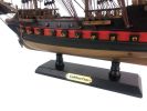 Wooden Caribbean Pirate Ship Model