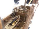 Wooden Black Bart's Royal Fortune Model Pirate Ship