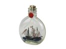 Santa Maria Model Ship in a Glass Bottle